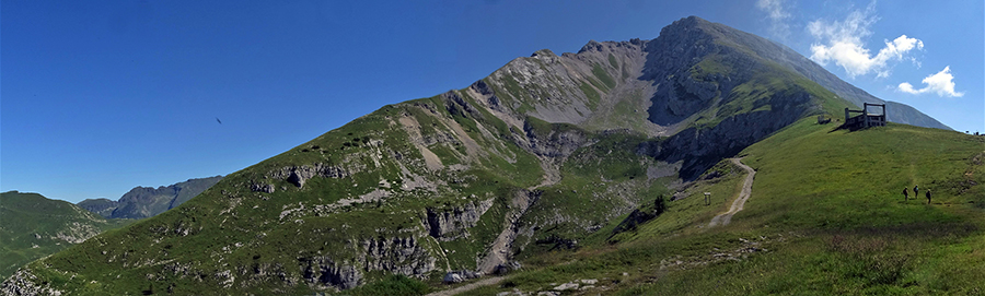 Vista panoramica dal Piancansaccio sulla Val d'Arera